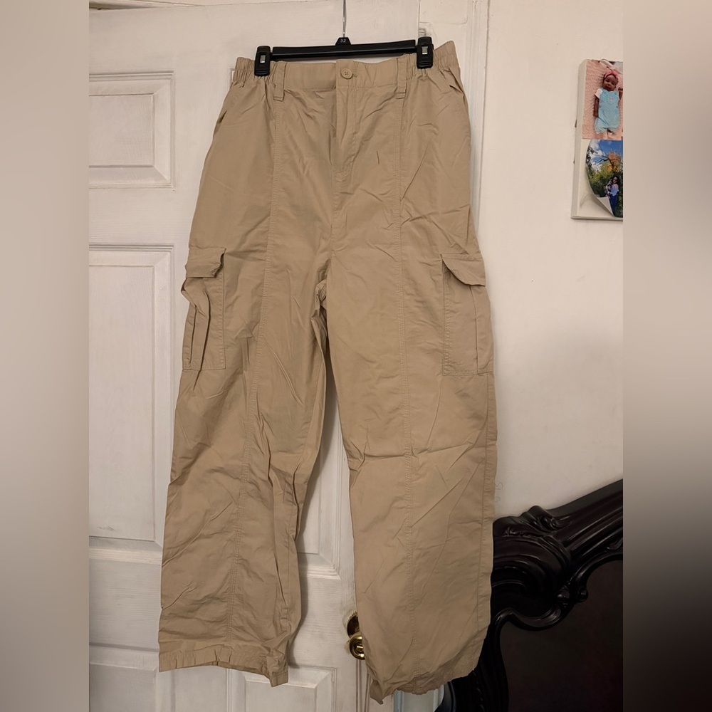 Women's Tan Cargo Pants